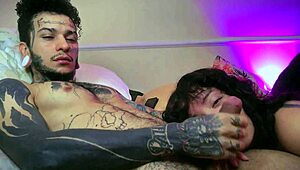 hey, why's my stepmother sniffing and sucking me off like this?