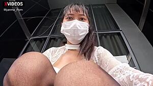 Daw Rosey Sue, Myanmar Mistress Lady, bosses rough hardcore with big ass and tits.