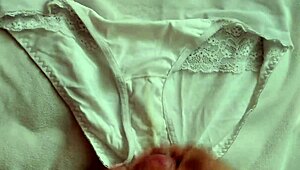 Masturbating With My Girlfriend's Panties