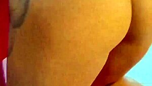 hot seated lesbian lets cum in mouth during masturbation