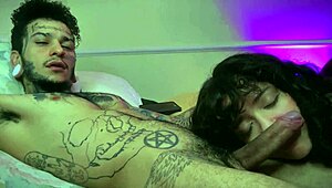 hey, why's my stepmother sniffing and sucking me off like this?