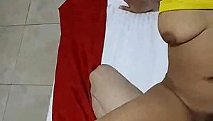 Wife At Work, Neighbor Visits The House In The United States