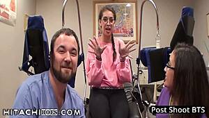 Journalist Kitty Catherine Committed for Mandatory Hitachi Orgasms by Doctor Tampa