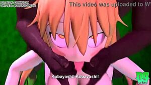 Maid Dragon Tohru in Anime Adventure