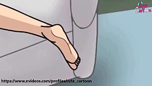 boruto and hanabi in wild animated hentai action tonight