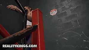 I’m Craving Kelsi Monroe’s Oiled Ass As She Slides Jmac’s Cock Deep For A Booty Workout With Reality Kings.