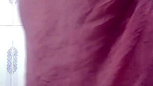 why is this indian girl masturbating all alone in the bedroom?