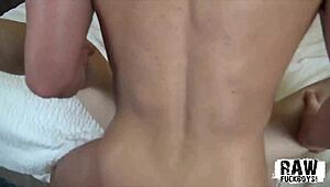 Lean Muscle Studs Fuck Raw After Deepthroat