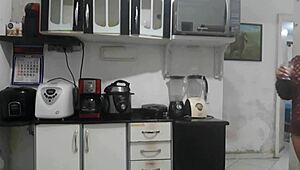 latina with big ass menstruates during wild masturbation session