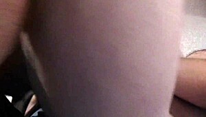 my sexy girlfriend deepthroats my cock at home