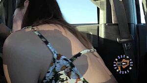 pipe3 ama rio's sloppy blowjob in the car got me wild -maxthepornguy