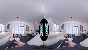 Wetvr step sister bends over for vr porn advantage