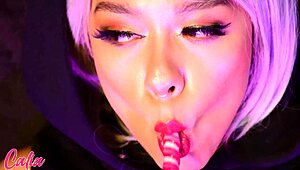 Feeling Deep Emotion During Intense Oral Sucking Session