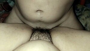 Mature mexican woman gets deeply penetrated in homemade amateur scene with verga.