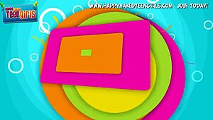 Blonde cutie orgasming in her room with toys