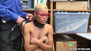 Yo, watch Arie Faye getting slammed doggystyle in hardcore interracial action! 😈