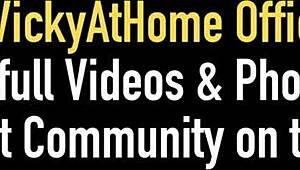 Vicky Vette And Julia Ann Boldly Engage In Dirty Talk Muff Diving With Strap-On And Hitachi