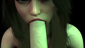 I Give Handjob and Blowjob in POV with Big Tits