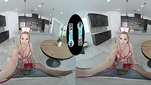 horny nurse getting fucked hard in pov vr