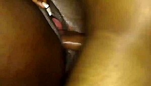 Early morning hardcore with sexy black babe taking big cock doggystyle