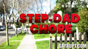 Ugh, my stepdad is such a chore, but Andrew Delta and Greg Dixxon got wild!