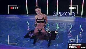 zuzu sweet says she's a playful slut during this photoshoot