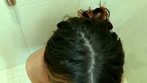 jackie ohh, want to see that big ass beauty deepthroat monster cock in vegas shower?