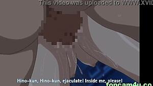 this slutty wife hentai cheats with big tits creampie