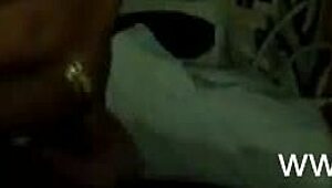 Mature Italian Milf Gives Amateur Blowjob and Handjob at Night