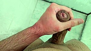 amateur cums in the bath, homemade solo fun.