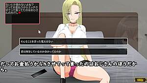 Papa hunter gal crossdresses for older man in hentai game