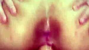 that curvy babe just shifted her panties aside and settled onto the console for some solo vibes