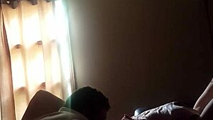 Sexy amateur moans as she gets her pussy licked intensely.