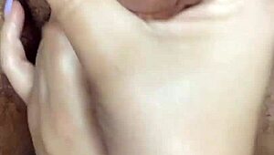 Prostate massage leads to cum and creampie with dildo