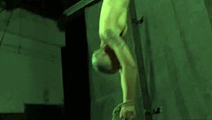 couple explores rough femdom delights with spanking and sucking