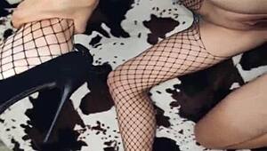 anal session with my milf secretary unfolds