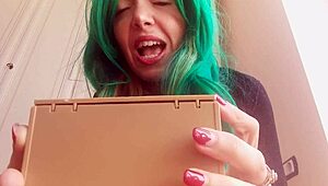 the sexy giantess is so hungry for you