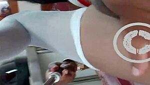 Indian ladyboy lara dsouza engages in self-pleasure routine