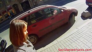 Eurobabe Bent Over For Pov Banging On Spycam