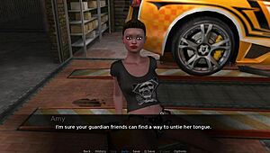 Nasty shemale plays with pussy blowjob creampie and assfucking