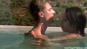 Arousing Cock Massage! Couple Feels Love In Session!