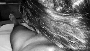 She LOVES cock in her MOUTH, and I adore watching her SUCK.