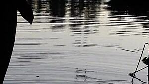 Ever tried pissing in a public lake like this?