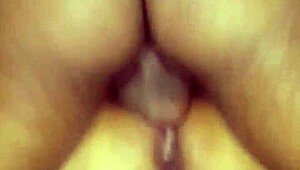 Wow, Comedor Fills My Pussy with Cum Until It Overflows!