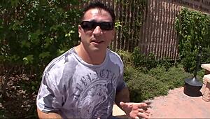 Diamond Kitty, horny Spanish vixen with huge tits, craves massive cock in tight holes