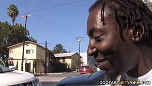 Lizzie Tucker explores interracial sessions with big black cock