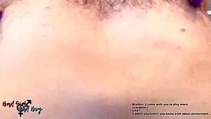 Hey, step sister, why sneak in at night to play with my dick, AnnyCandy Painboy?