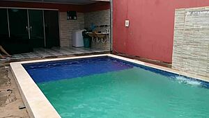 Peguei A Gravidinha Dentro Da Piscina AllË Pjtx