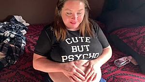 How does this fat slut hide such a tempting belly?