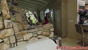 Teen stepsis in POV with toys. High definition masturbation scene.